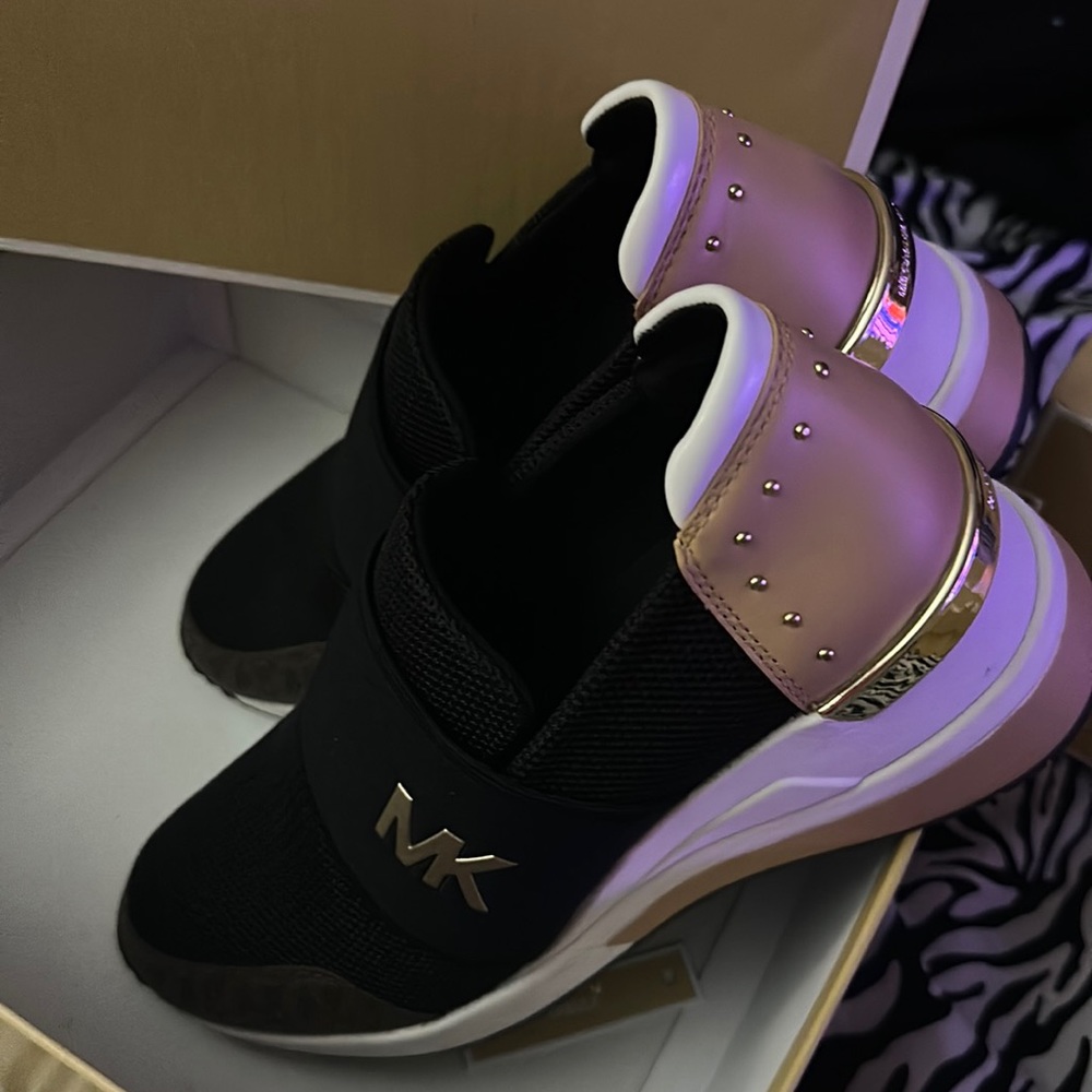 Mk slip on shoes size 8 worn one time